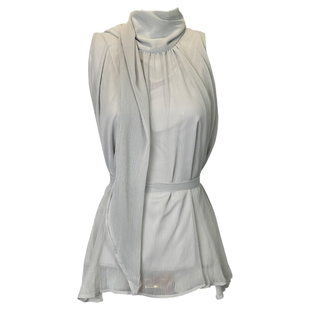 韩国东大门新新款换乘恋爱4贤智同款收腰性感气质无袖雪纺上衣女