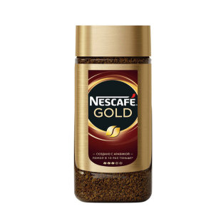 俄罗斯进口雀巢金牌咖啡 醇品速溶纯黑咖啡 烘焙冻干无添加糖低脂