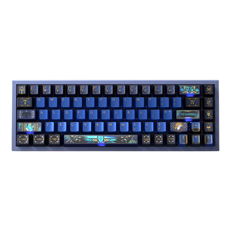 PIIFOX皇帝原厂金属漆PC键帽