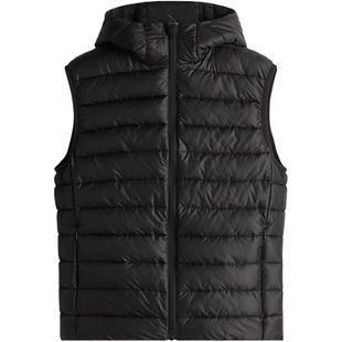 HM男装马甲冬季连帽保暖衣男款轻便拉链棉背心1251443