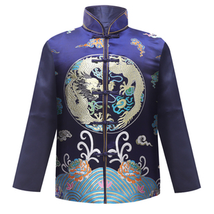 寿老衣女男全套女士纯棉寿终衣服高档老年人男士唐装送老衣七件套
