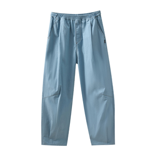 Q21纯棉府绸香蕉裤儿童长裤休闲裤男女童春季运动耐磨可调节裤子