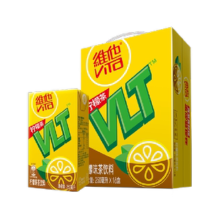 维他经典柠檬味茶饮料真茶真柠檬饮品手提礼盒送礼装
