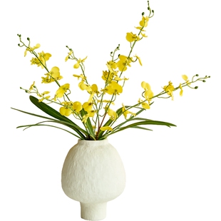 南十字星 高品质跳舞兰文心兰仿真花插花客厅摆件电视柜假花摆设