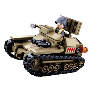 恒辉模型 小鲁班 拼装积木益智玩具模型 坦克舰船机器人多款可选