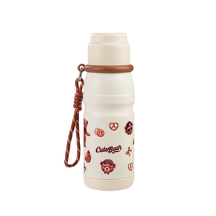 波乐派可可熊保温杯儿童316保温便携小巧可爱