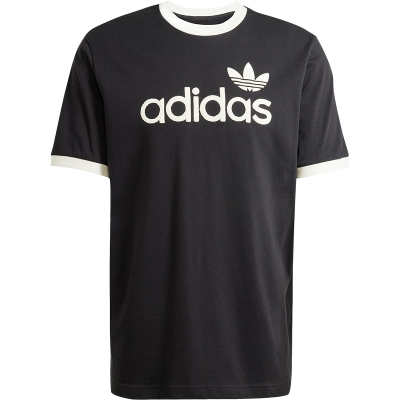 Adidas/阿迪达斯正品三叶草男士印花透气圆领短袖T恤JC8372