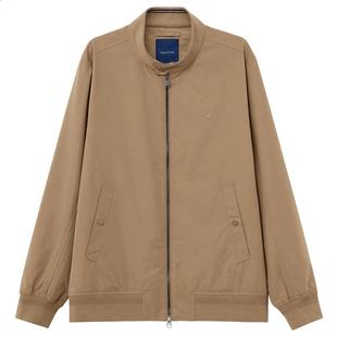 NAUTICA/诺帝卡男装防轻泼水经典款时尚立领夹克秋冬外套JO3313