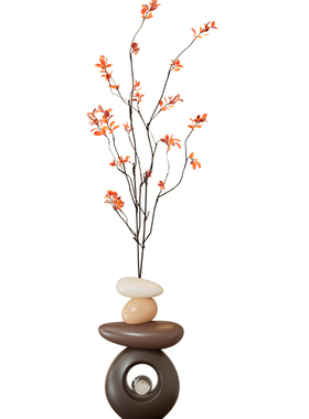 时来运转花瓶摆件客厅玄关插花