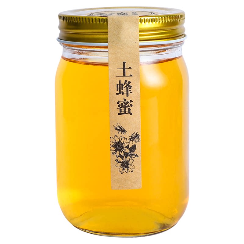 耐高温方圆密封玻璃果酱瓶2斤蜂蜜瓶批 发柠檬膏瓶带盖梅森储物罐
