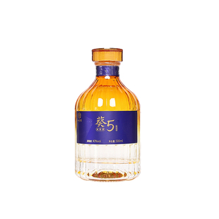 葵五43度葵香型酒 500ml*1瓶礼盒装渐变瓶身设计商务宴请收藏佳品