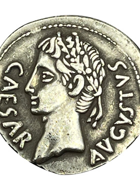 古罗马文创饰品吊坠奥古斯都皇帝