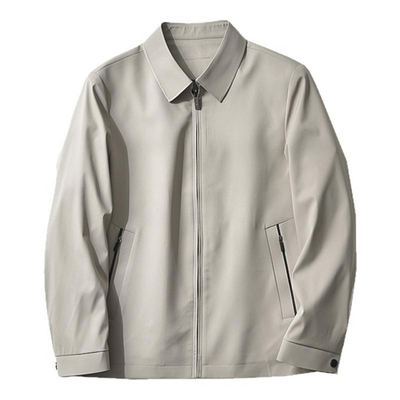 厅里厅气！轻商务系列！上身笔挺有型！春季男士百搭翻领夹克外套