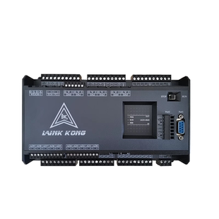 国产领控PLC工控板ZK/LK3U兼容FX3U模拟量温度网口脉冲8轴24MR/MT
