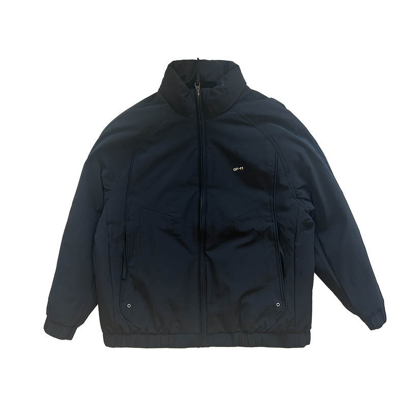 冬季美式风潮流立领90绒羽绒服