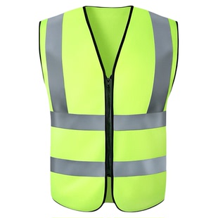车检反光背心汽车验车年检年审安全服车用夜间高级防护交通工作服