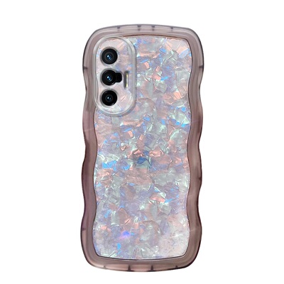 高级感贝壳纹全包小众