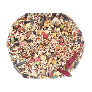 喋喋鸟高级鸟粮中大型鹦鹉饲料带壳种子粮含坚果水果干滋养丸谷物