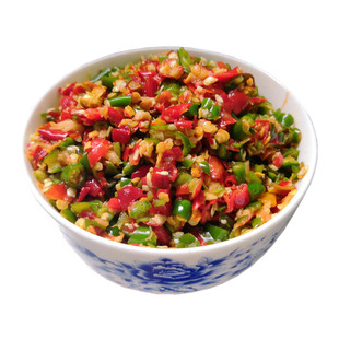 江西农家超特辣青红辣椒酱蒜蓉辣椒腌制小米辣剁椒酱下饭菜彩椒酱