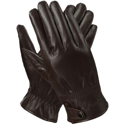 啄木鸟开车真皮手套绵羊皮薄款女