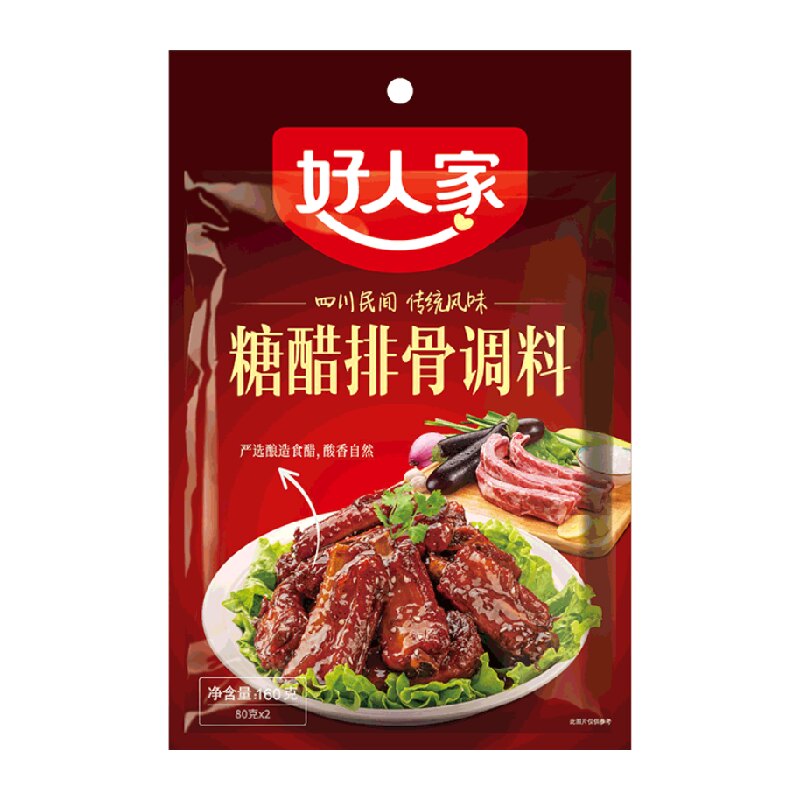好人家糖醋排骨调料调味料糖醋鱼特色风味糖醋汁小包装调味料汁