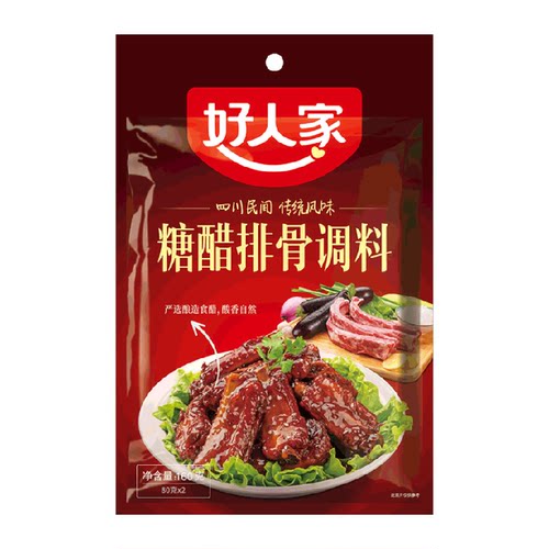 好人家糖醋排骨调料调味料糖醋鱼特色风味糖醋汁小包装调味料汁