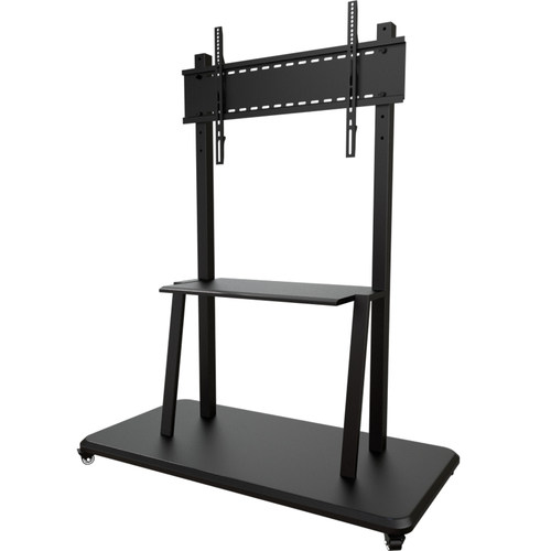 通用液晶电视移动支架幼儿园教学直播会议一体机挂架带轮落地推车