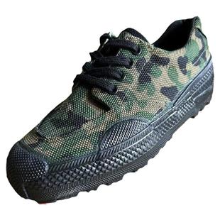 正品防刺穿解放鞋男工地防钉防扎劳保鞋透气耐磨帆布胶鞋农田鞋女