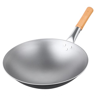 商用凹面电磁炉专用锅酒店餐厅炒菜锅特大号40cm50cm电磁炉灶铁锅