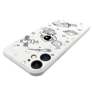 适用苹果12手机壳液态硅胶iphone12Pro新款防摔全包镜头12ProMax个性创意十二机壳mini保护套网红迷你卡通i