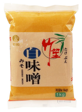 竹笙白味噌1kg日式大酱拉面汤料