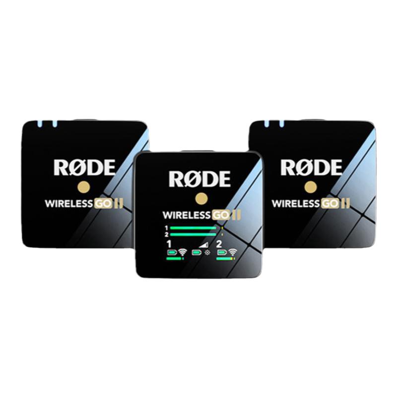 RODE罗德wireless Go II领夹式无线麦克风相机手机直播收音小蜜蜂