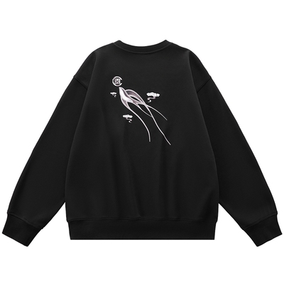 【CLOTTEE by CLOT】千环燕子印花圆领卫衣 轻盈绒里 男女同款