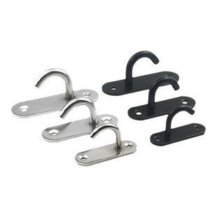 不锈钢开口吊钩黑色顶钩挂钩沙包投影幕布房顶天花板风扇勾 包邮