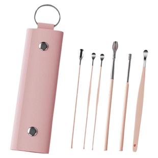 家用挖耳勺不伤耳朵套装高端档级耳扒螺旋不锈钢掏耳勺采耳神器