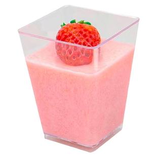 透明慕斯杯高脚布丁杯木糠杯蛋糕杯一次性塑料杯耐高温甜品台杯子