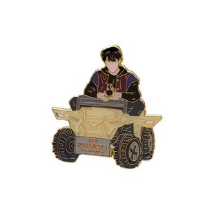 刘耀文周边金属徽章胸针礼物应援时代少年团同款手办挂件摆件立牌