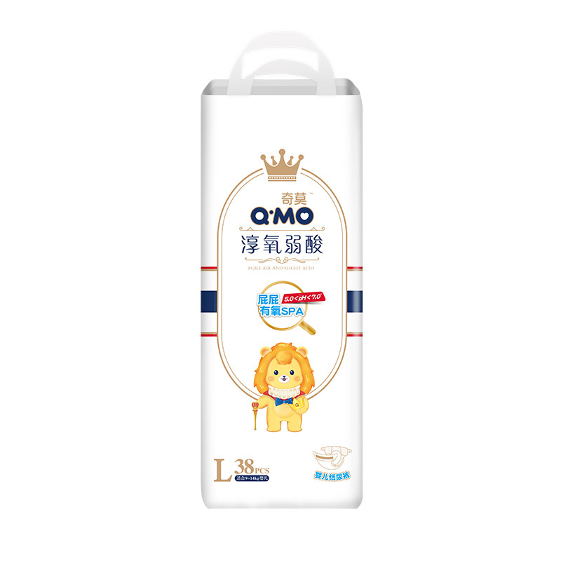 奇莫淳氧弱酸纸尿裤预防红屁屁