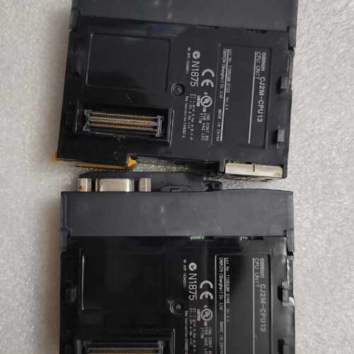配件欧姆龙CJ2M-CPU13主机，实物拍摄，拆机件，功能正常议价