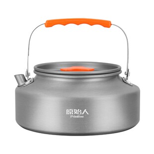 原始人户外烧水壶泡茶专用露营锅具炊具明火煮水野炊茶壶野营用品