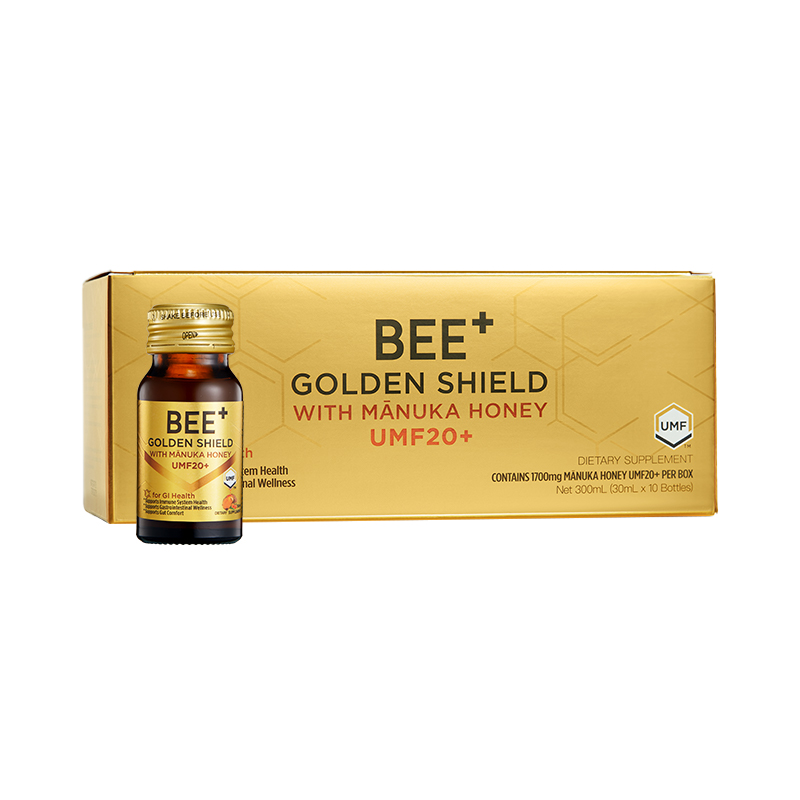 【立即抢购】BEE+养胃小金盾麦卢卡UMF20+蜂蜜养胃口服液呵护肠胃
