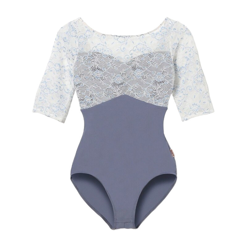 Chacott舞蹈芭蕾体服练功服Nela系列半袖紧身连体衣女ONWARD