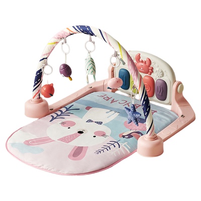 babycare因而健身架脚踏钢琴礼盒