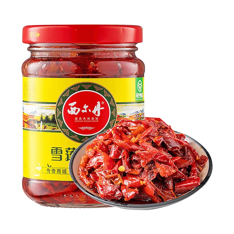 西尔丹雪莲辣椒丝拌饭酱辣椒酱