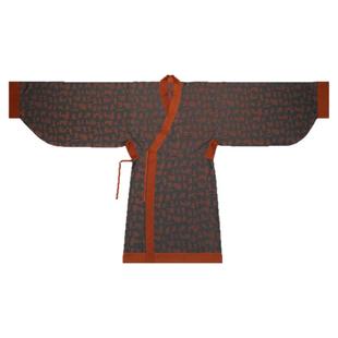 谜阿凰【曜灵】绝美战国袍汉服舞蹈服女马山楚墓大放量直裾连衣裙