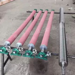 专业生产橡胶弯辊开幅辊孤形辊展开辊扩张辊展平辊舒展辊扩幅辊等