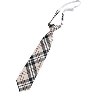 JK日系红色领带女衬衫配饰学院风男女学生校服搭配复古免打黑色潮