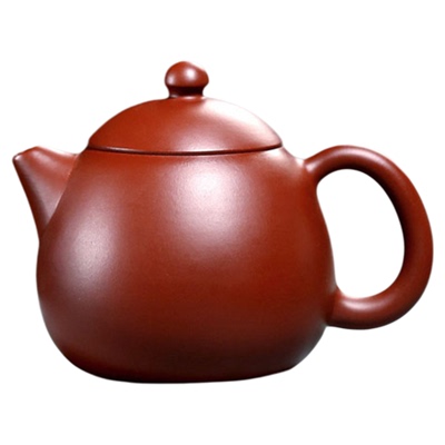 茶壶两笔手工朱泥紫砂壶