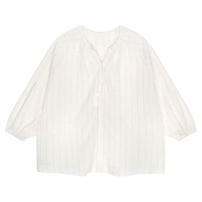 studio CLIP 衬衫女2026夏季新款淡色系前后两穿长袖上衣647875