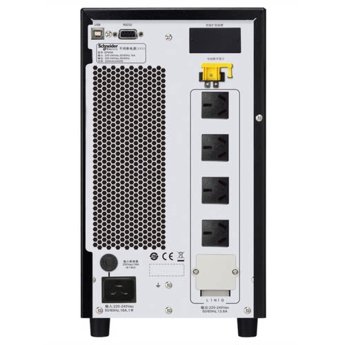 APC施耐德SPM1K/2K/3K/6K/10KVA在线式UPS不间断电源 6KW内置电池